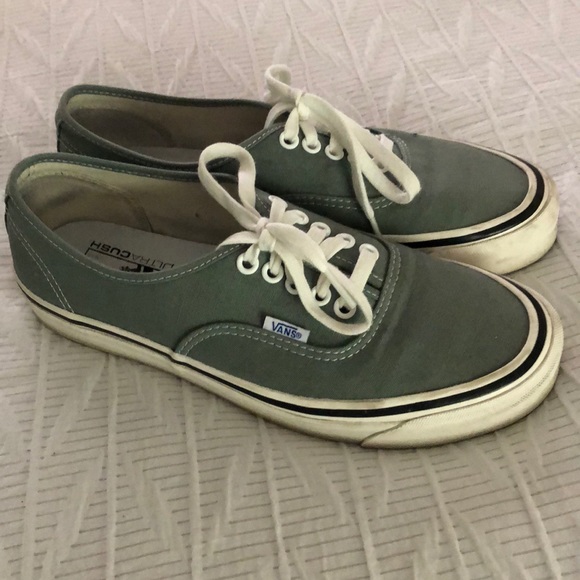 vans ultracush green